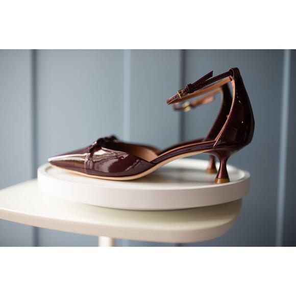 Reformation Darcy Bow Pumps 7.5 Anthropologie - Picture 5 of 6